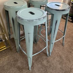 Metal Bar Stools 30”
