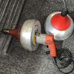 Milwaukee Drill,  Power Drain Snake