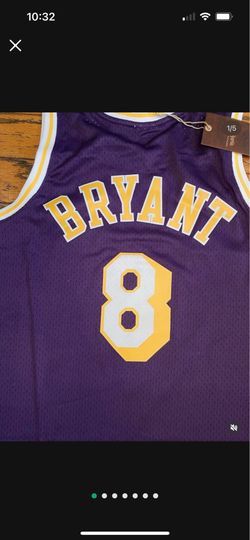 Purple Los Angeles lakers Kobe Bryant jersey