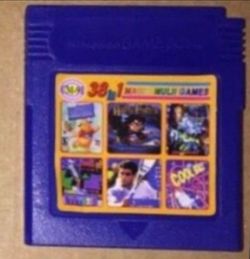 38 games nintendo gameboy multicart
