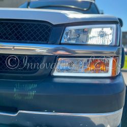 6000k Glacier White LED Headlight And 3000k Jdm Yellow LEDs Fog Lights 