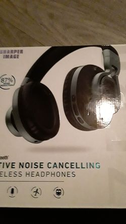 Sharper image wireless headphones