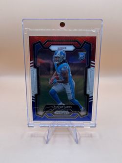 2023 Jahmyr Gibbs red/white/blue Prizm rookie card🔥