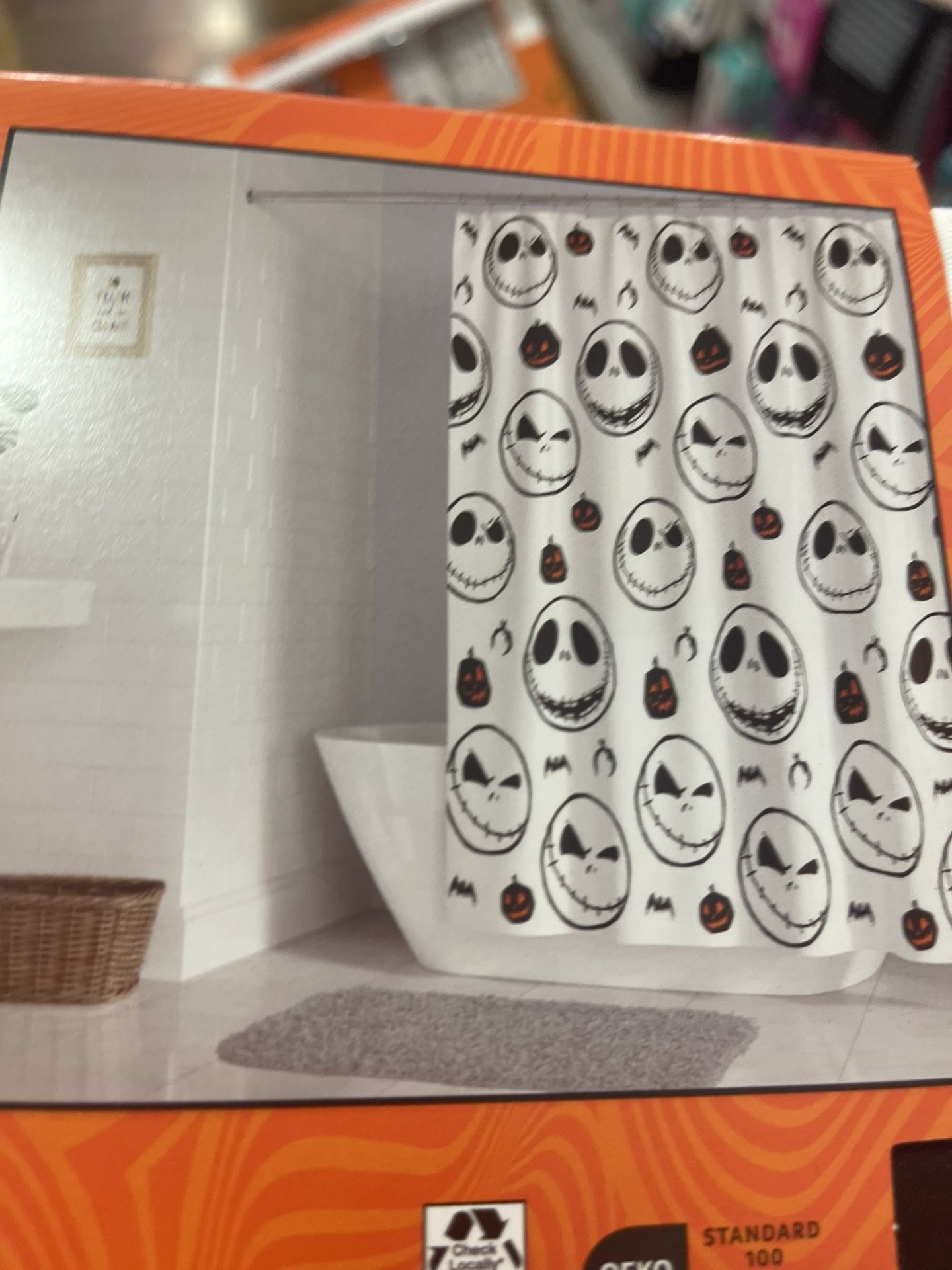 The Nightmare Before Christmas Shower Curtain