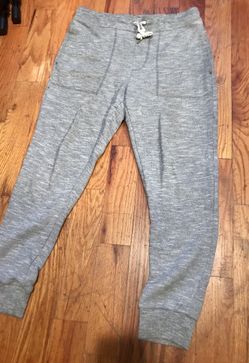 21men joggers grey sweats medium
