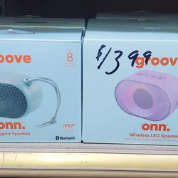 Groove Bluetooth Speakers