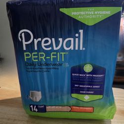 Prevail adult incontinence pull-up daily underwear