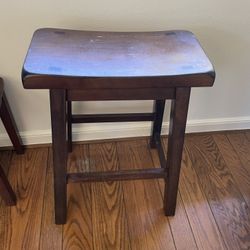 Wood Bench, Side Table, Stool
