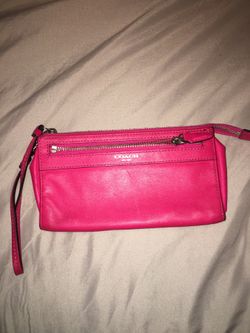 Coach wristlet