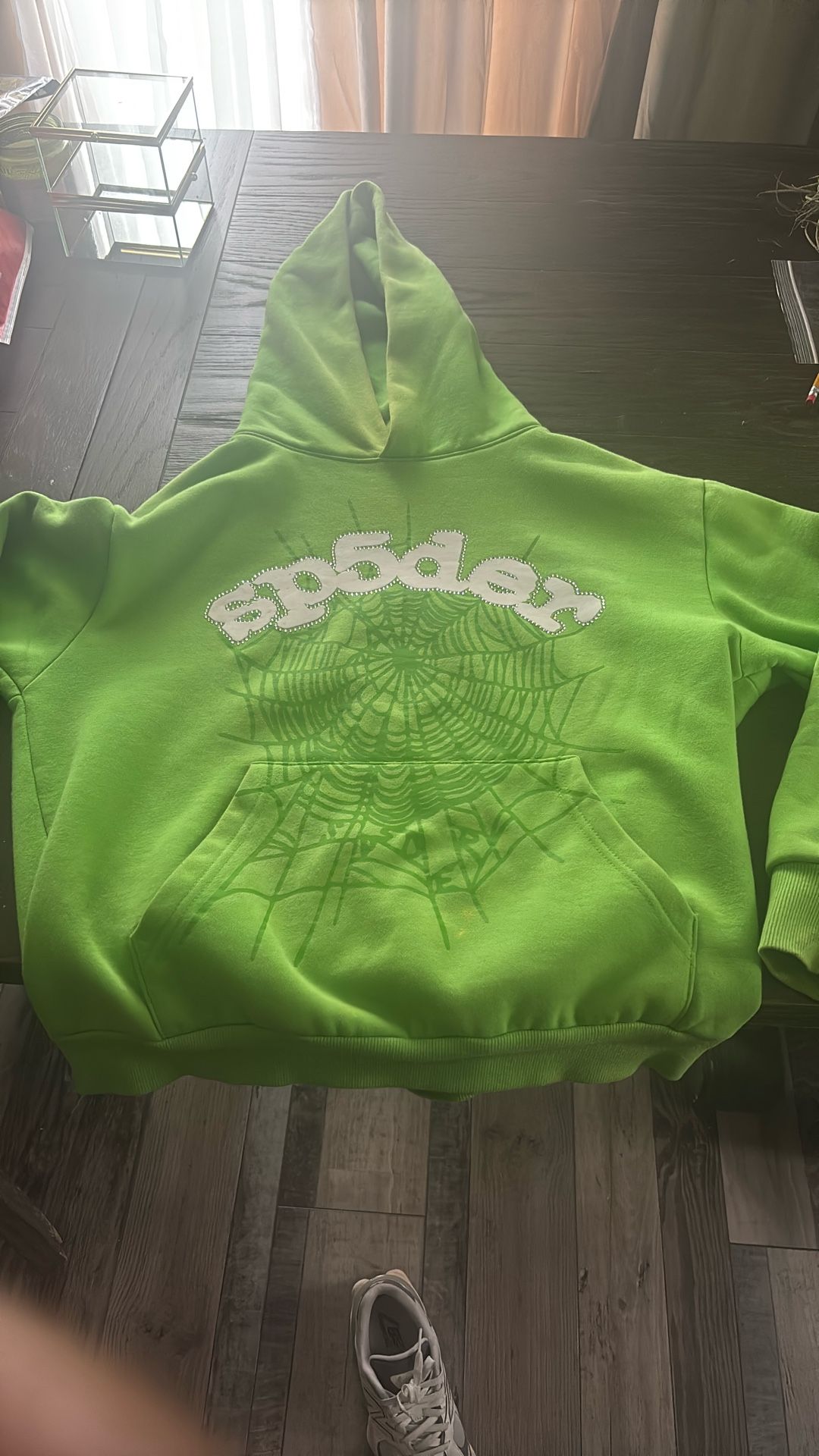 Sp5der Web Hoodie 'Slime Green'