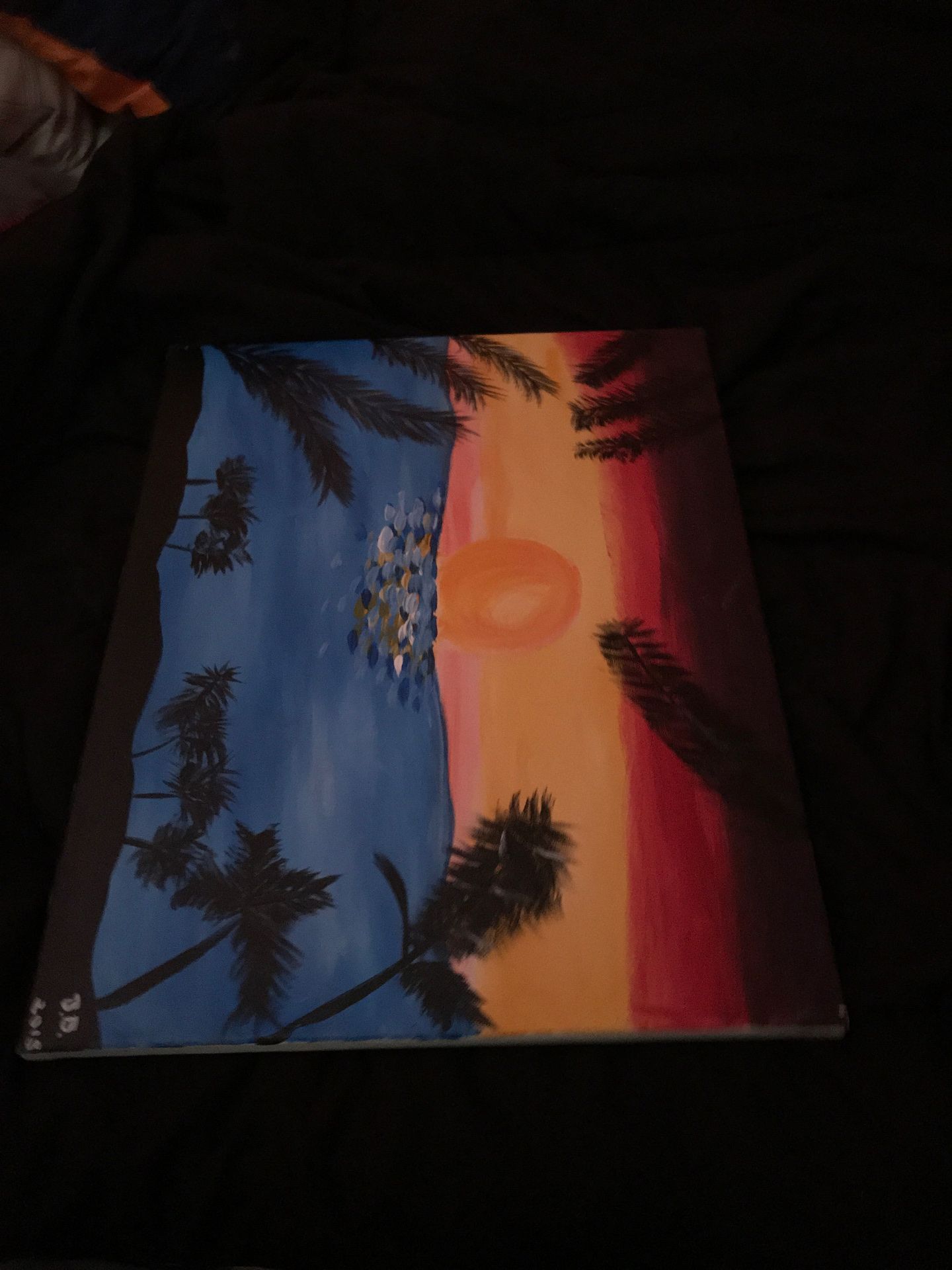 Good sun rise painting