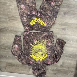 Camo Sp5der Sweatsuit (top and bottom can be purchased separately)