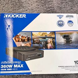 Kicker Hideaway Subwoofer