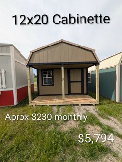 12X20 Cabinette