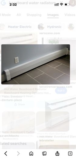 10  Pieces Base Board water heaters ( NEW IN BOX )