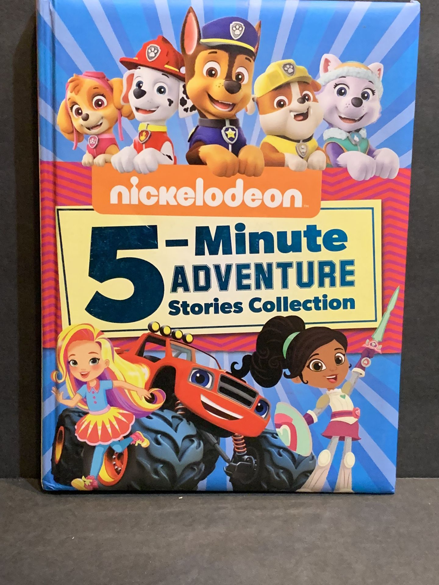 NICKELODEON 5 MINUTE ADVENTURE STORIES COLLECTION !  8x11 HARDCOVER BOOK 