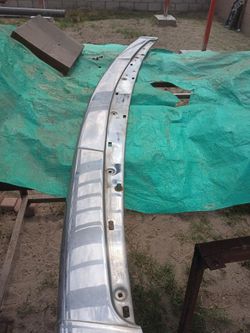 Front bumper upper chrome