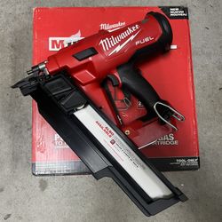 New Milwaukee M18 FUEL 3-1/2 in. 18-Volt 21- Degree Lithium-lon Brushless Cordless Framing Nailer (Battery Not Included)