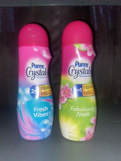 SET OF 2 PUREX CRYSTALS LAUNDRY SCENT BOOSTERS