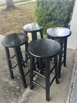 Wood Barstools