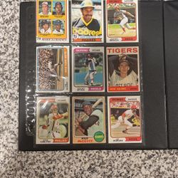 Ungraded Baseball Cards