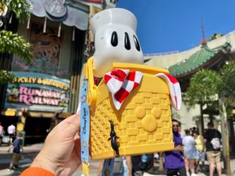 Disney Parks Mickey & Minnie’s Runaway Railway Perfect Picnic Popcorn Bucket