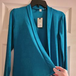 NEW Dana Buchman Open Sweater/Cardigan! Size XS