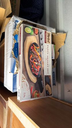 Parini fajita skillet set