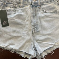 Women's Highest Rise Cut-Off Jean Shorts - Wild Fable™ Size 4