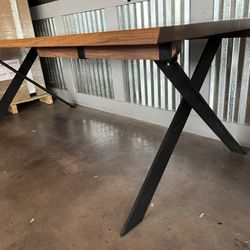 Solid Wood Dining Table With Extension Leafs From Article Furniture 