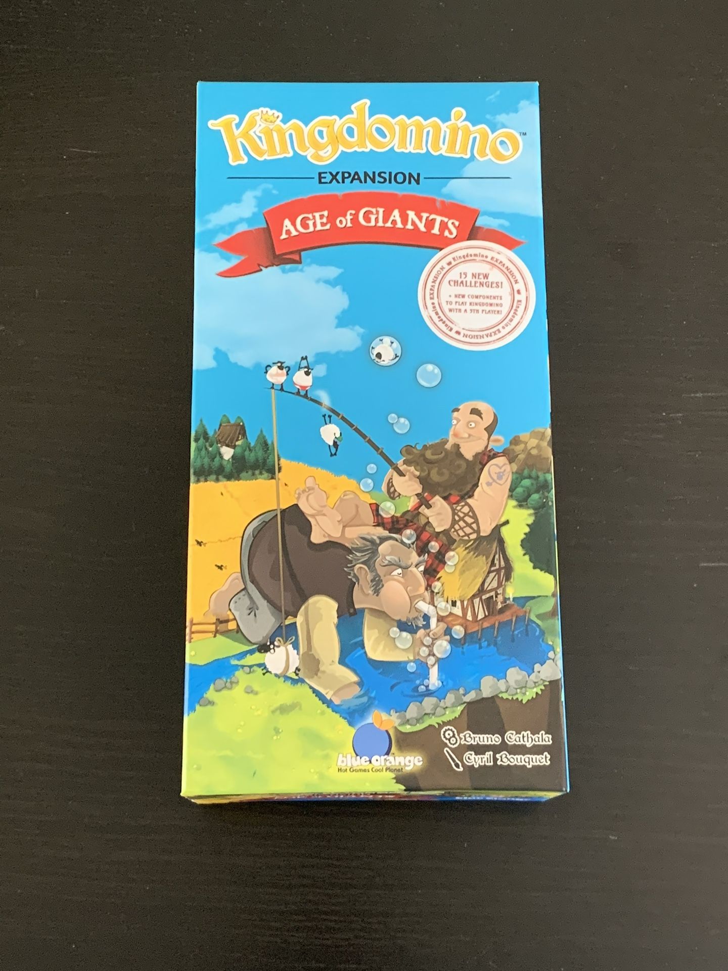 Kingdomino Board Game - Age of Giants Expansion New Open Box Complete Never Used
