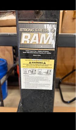RAM 12,000 lb Dual Trailer Jack Set – Complete