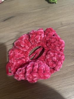 Pink Sparkle Scrunchie