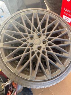 Rims with tires