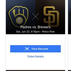Padres Vs Brewers 