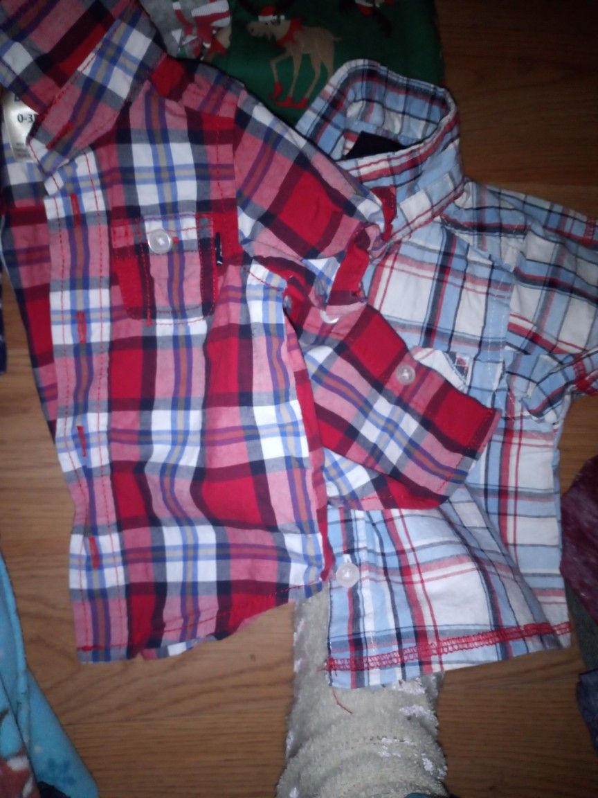 16 Shirts. 3 Months