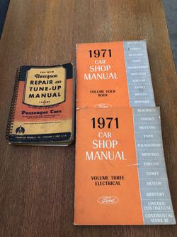 Thompson repair And Tune up manual/Ford Shop Manual