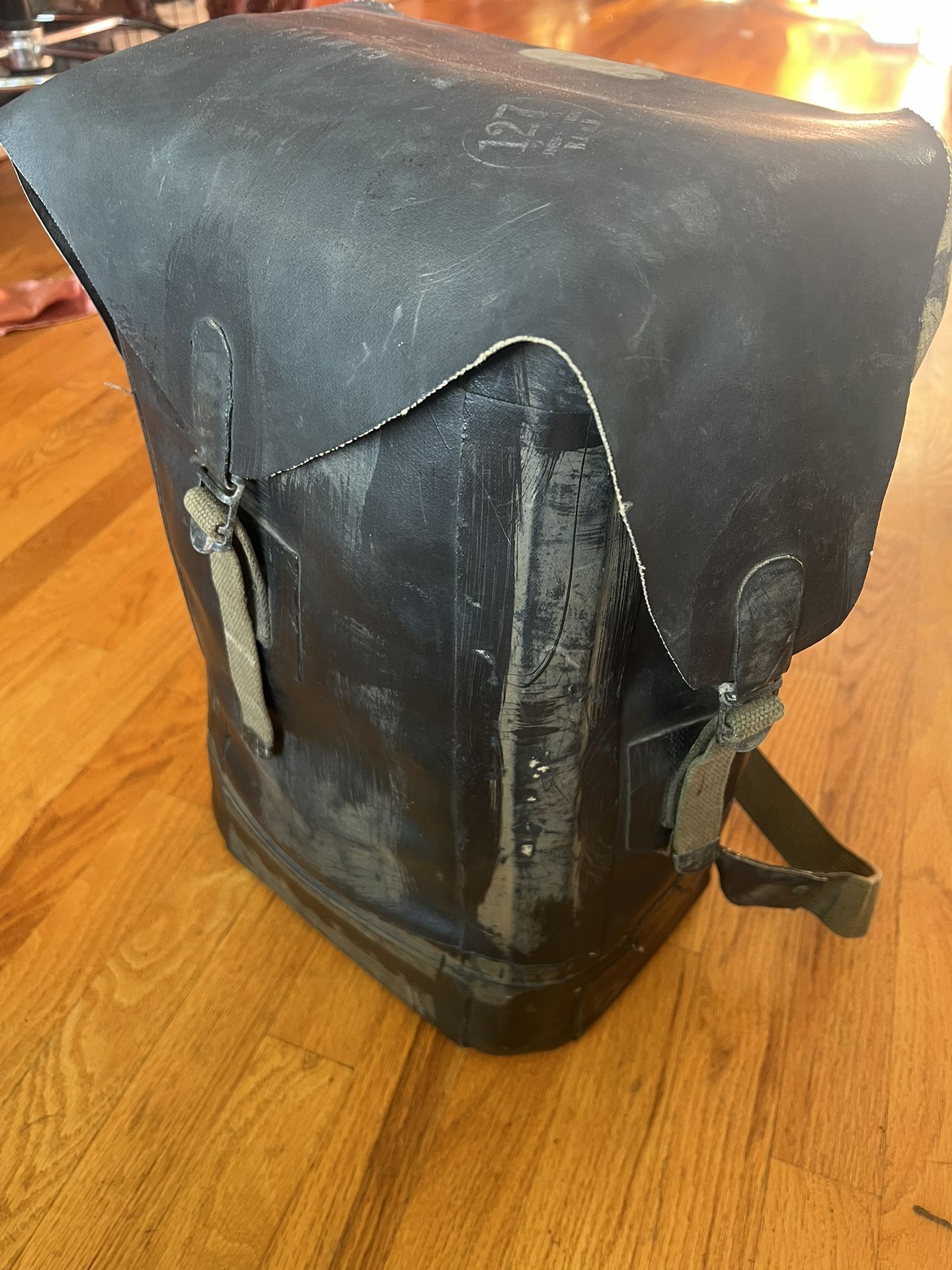 1945 Original WWII U.S. Army Special Purpose Waterproof Radio Bag