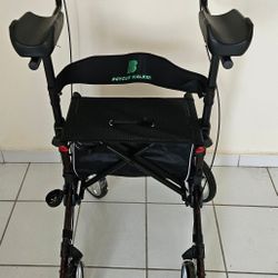 Upright, Stand Up Folding Rollator Walker 