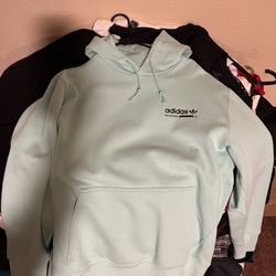 Teal Adidas Sweater Size M