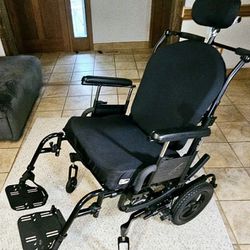 Super Deluxe Iris Quickie Tilt Transport Chair