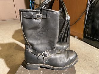 Harley Davidson steel toe boots black size 11 1/2 d