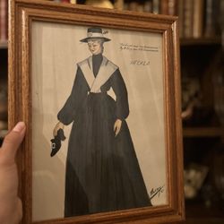 1961 Witchy Framed art