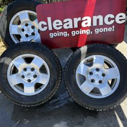 Used tires and rims