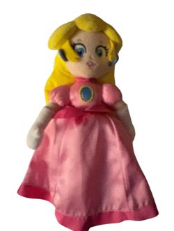 Mario bros Peach Princess plush