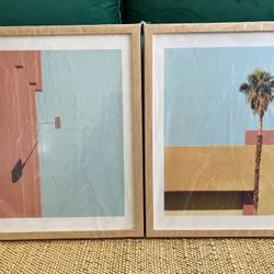 Palm Springs Framed Prints (West Elm) 