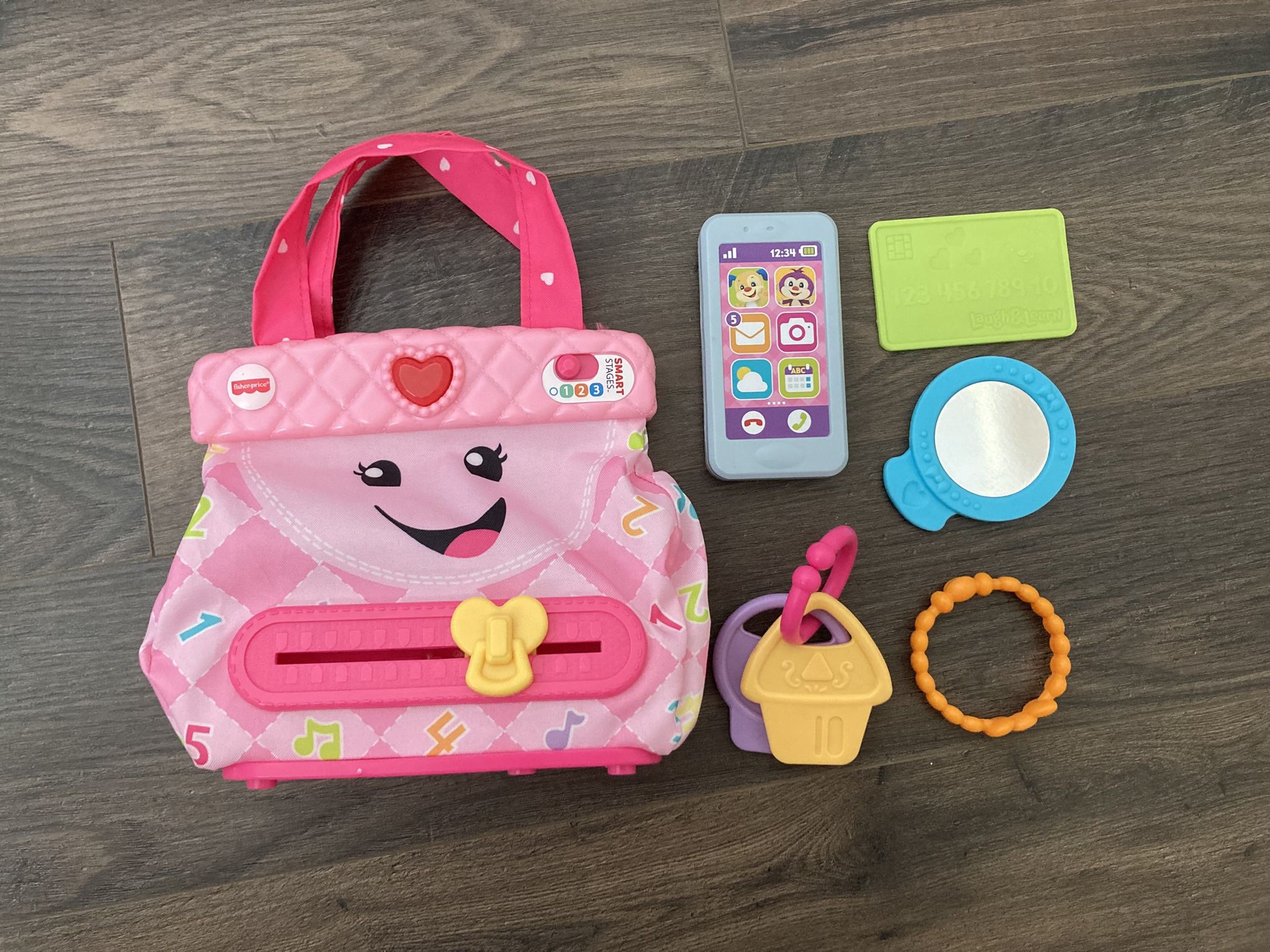 Fisher-Price Laugh & Learn My Smart Purse with accessories