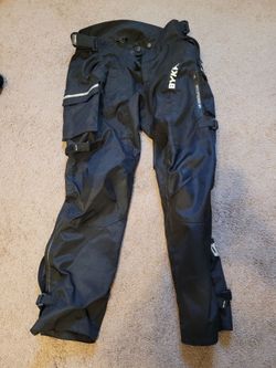 Motorcycle pants BYKR mesh w/pads