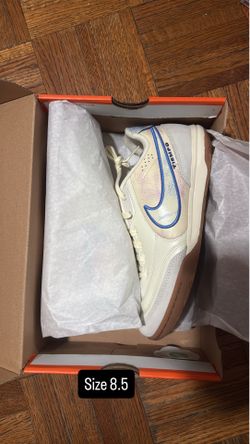 Nike Tiempo Legend 10 Academy TF Turf Soccer Shoes White/Blue - Size 8.5 Men’s