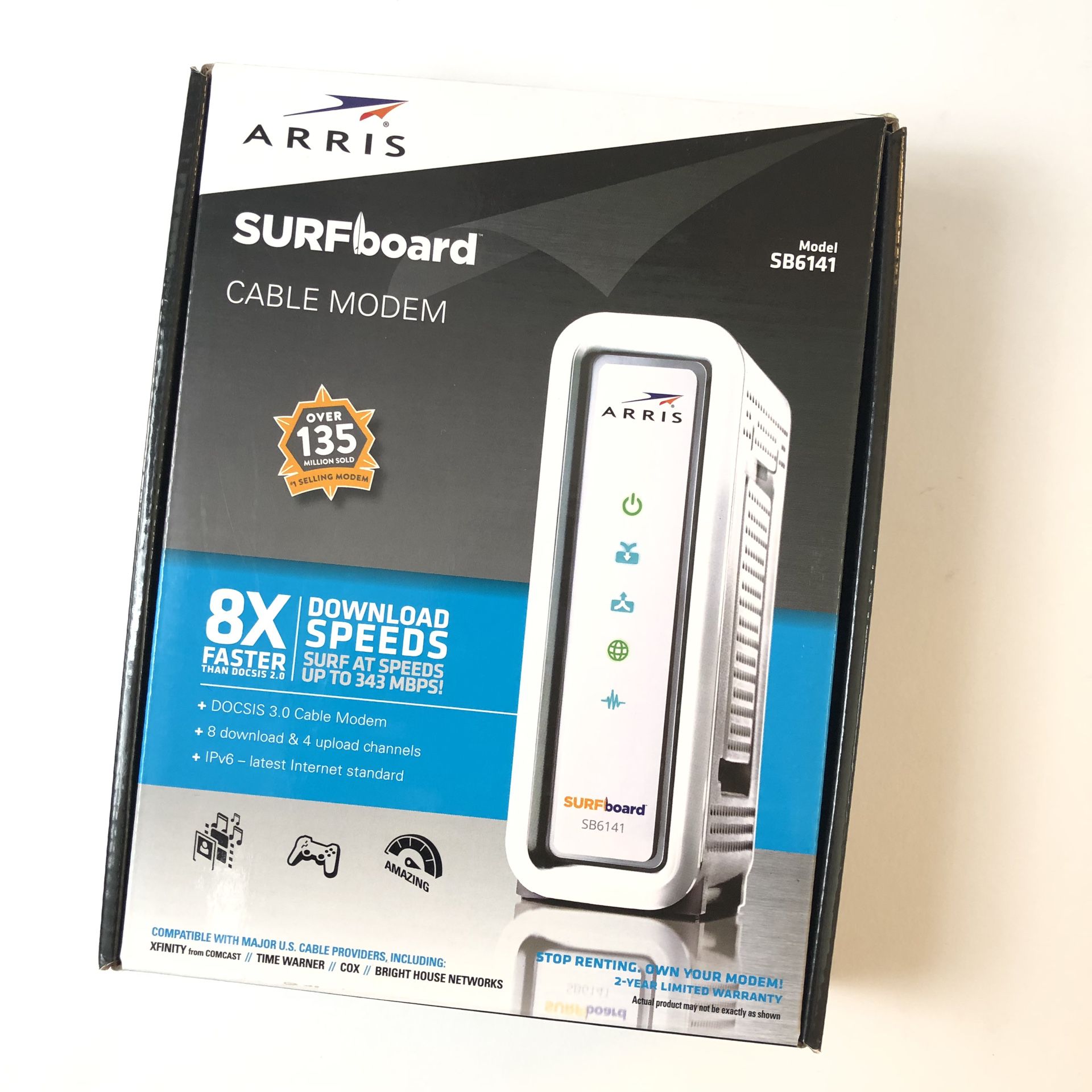 Arris SURFboard SB6141 Cable Modem $20